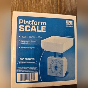 New Platform Scale: 500g / 1lb